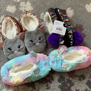 Girls slippers bundle!